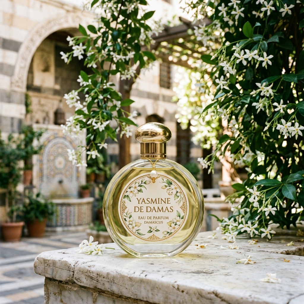 عطر الياسمين الدمشقي